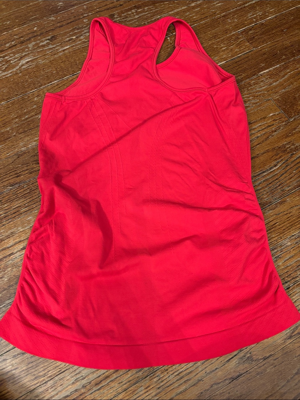 Athleta Bright Red Racerback Performance Tank Size Small - Picture 3 of 3